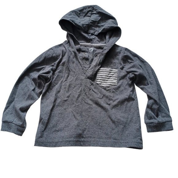 𝅺4 for 20$ - 2T Tag gray hoodie sweater size 2T - Picture 1 of 3